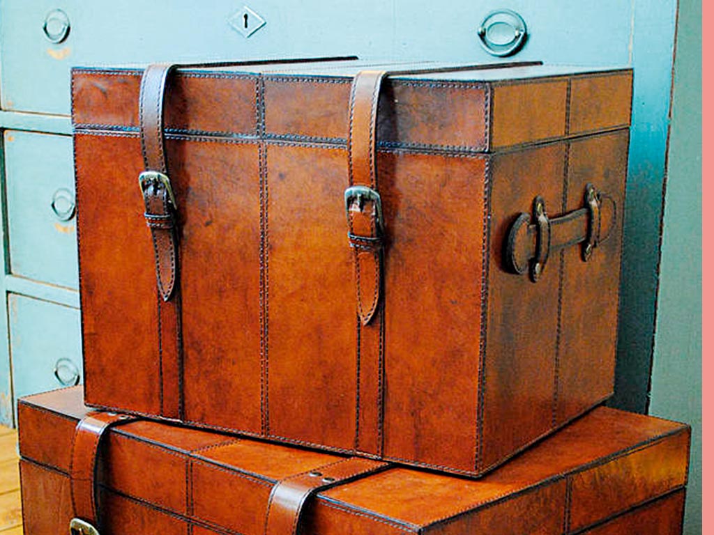 Leather Trunk by Life of Riley, Not On The High Street