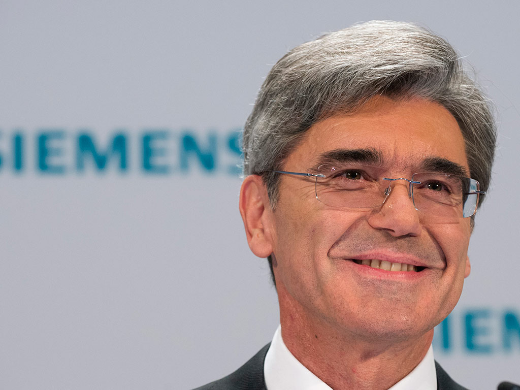 Siemens CEO Joe Kaeser