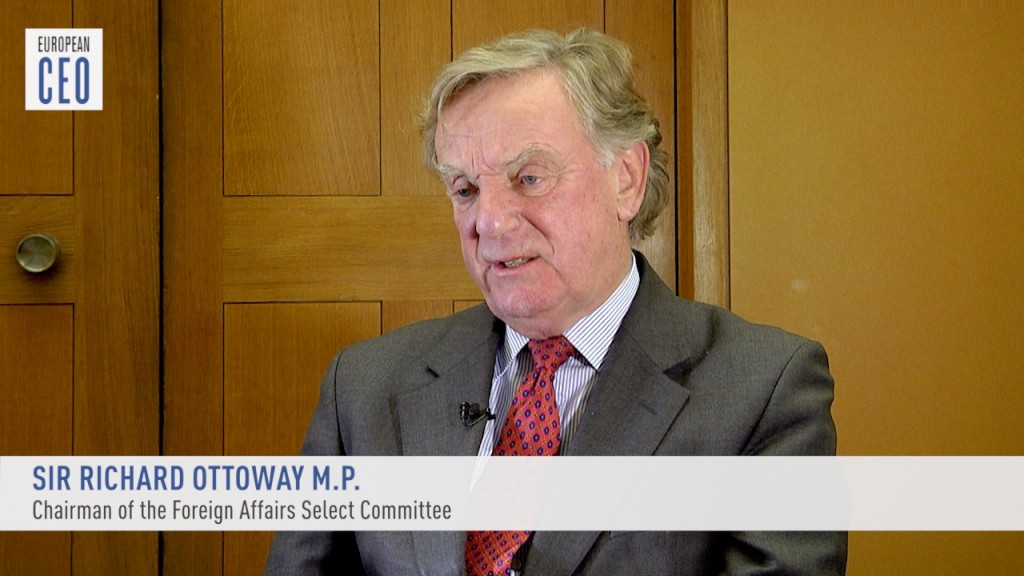 European CEO speaks to Sir Richard Ottaway MP, Chairman of the Foreign Affairs Select Committee, to discuss the future of China and the UK’s business relations