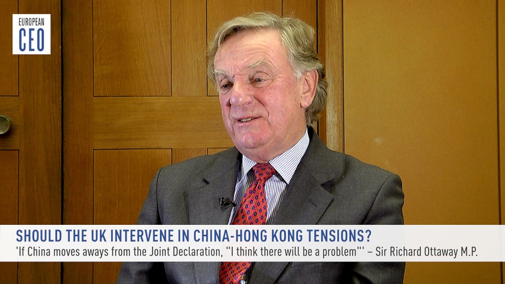 European CEO speaks to Sir Richard Ottaway MP, Chairman of the Foreign Affairs Select Committee, to discuss what the UK's involvement in China-Hong Kong relations should be