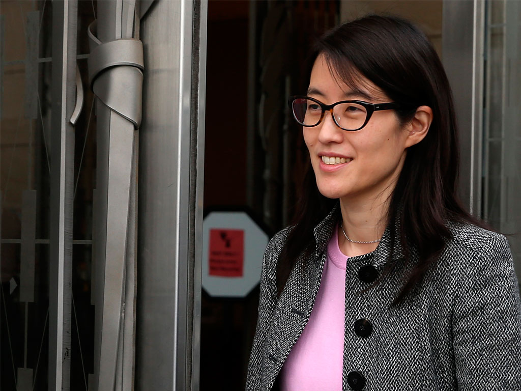 A scapegoat? Redditors are angry with Ellen Pao (pictured) over the sacking of a popular community manager, Victoria Taylor. The former has even been referred to as 'Chairman Pao'