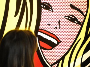 Global art sales reached pre-crisis heights last year with record bids being made for artists including Roy Lichtenstein (whose painting, Girl in Mirror, is pictured), Andy Warhol and Francis Bacon