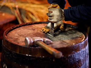 A whisky cask. Findings by the Scotch Whisky Association suggests that it contributes over £5bn to the British economy and provides over 40,000 Britons with a job