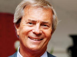 Vincent Bolloré, the CEO of Bolloré Group. The businessman is a close friend of former French President Nicolas Sarkozy and has built an impressive reputation