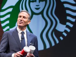 Starbucks CEO to step down next year
