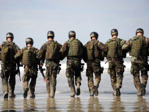 The Navy SEALs operate with a flexible structure, where they conform to hierarchies when necessary but can operate with a flat structure during team debriefs